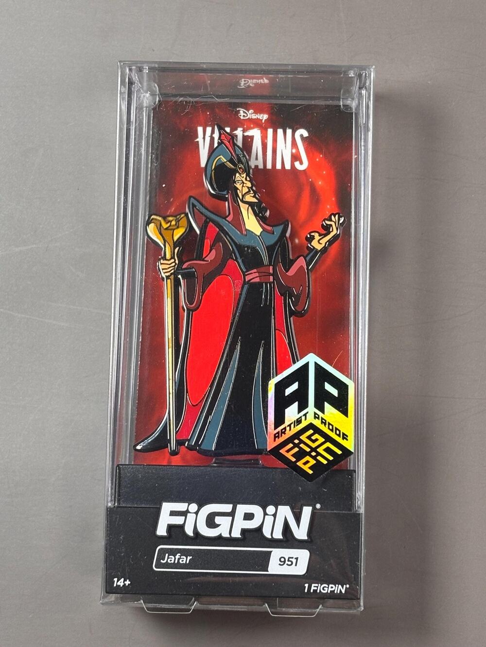 Disney Villains Figpin Jafar #951 Artist Proof (AP) New